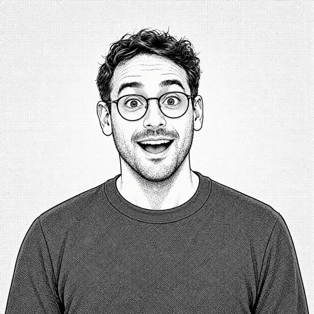 Ritratto espressivo in verde petrolio: foto trasformata in stile Manga