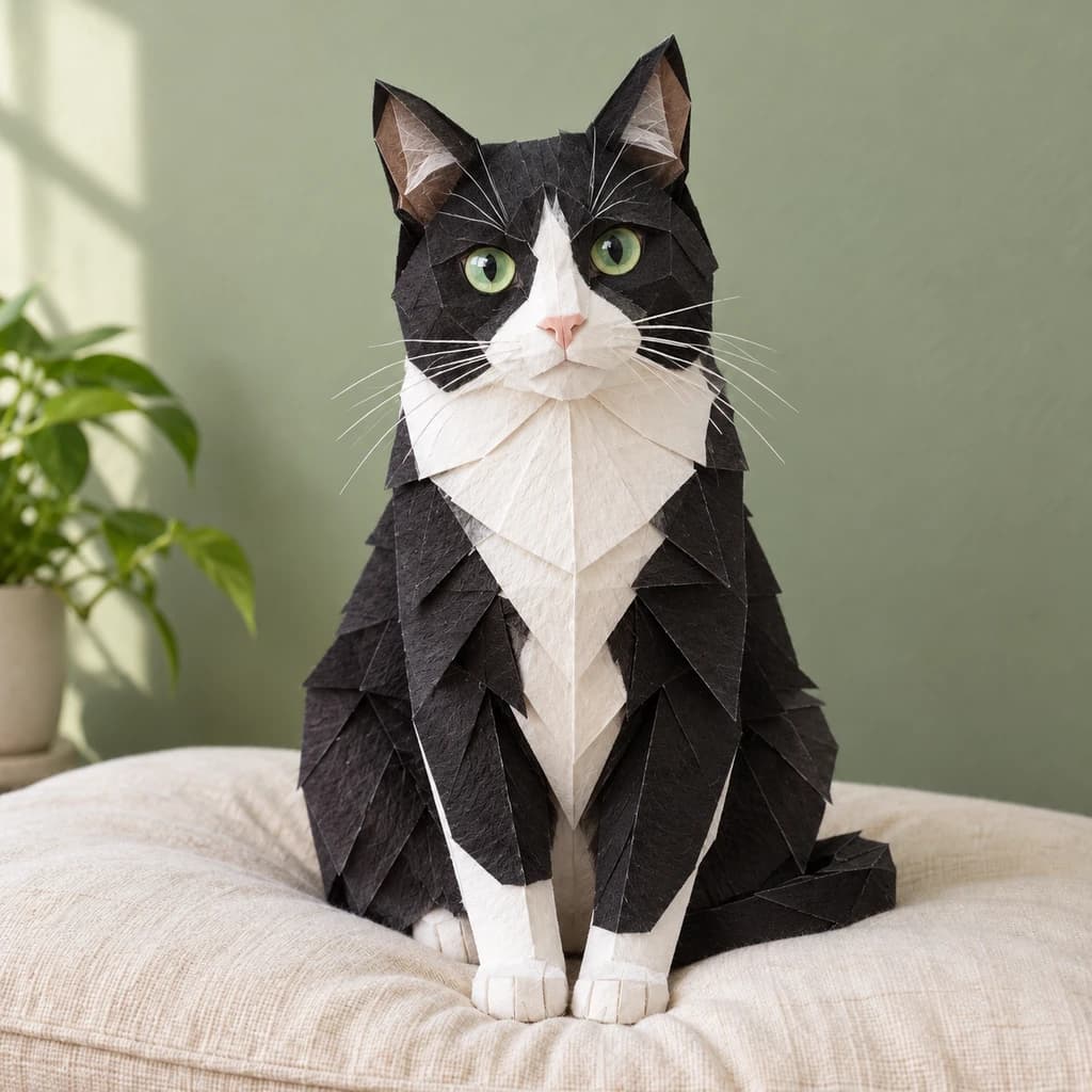 Esempio dello stile Origami